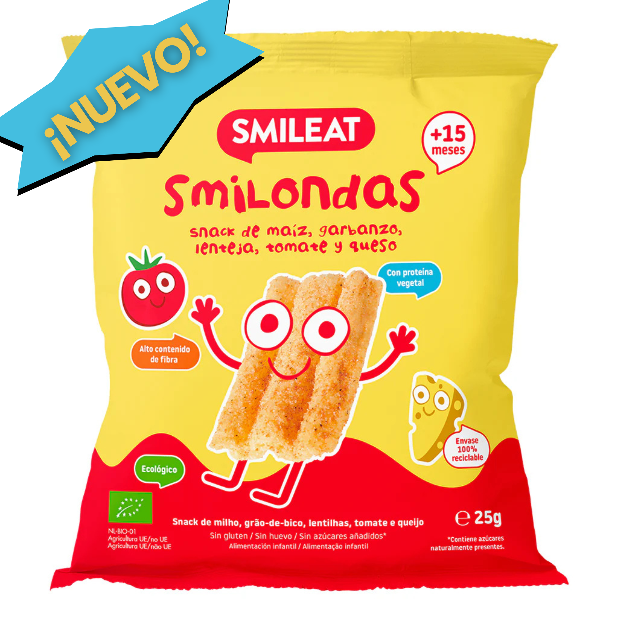 🧀 Smilondas de Tomate y Queso – SMILEAT