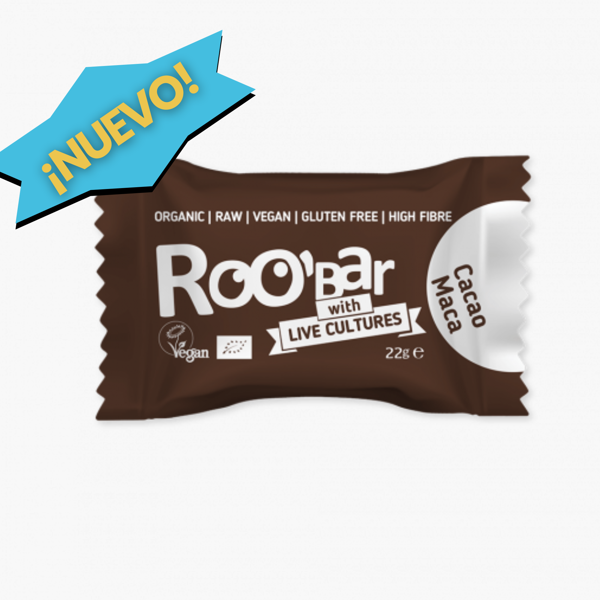 🍫 Bolita Energética de Cacao y Maca – BIO ROOBAR