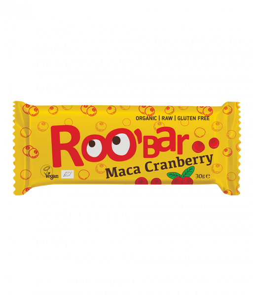 Barrita de Maca y Arándanos – Roo’Bar 🫐