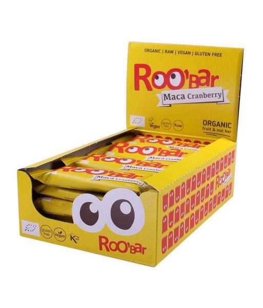 Barrita de Maca y Arándanos – Roo’Bar 🫐