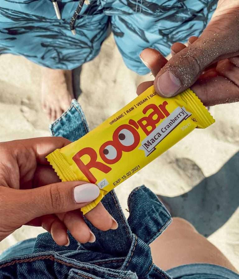 Barrita de Maca y Arándanos – Roo’Bar 🫐