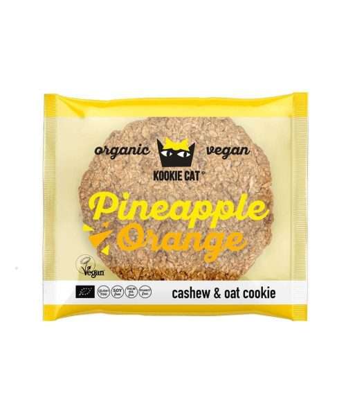Galleta de Piña y Naranja Kookie Cat