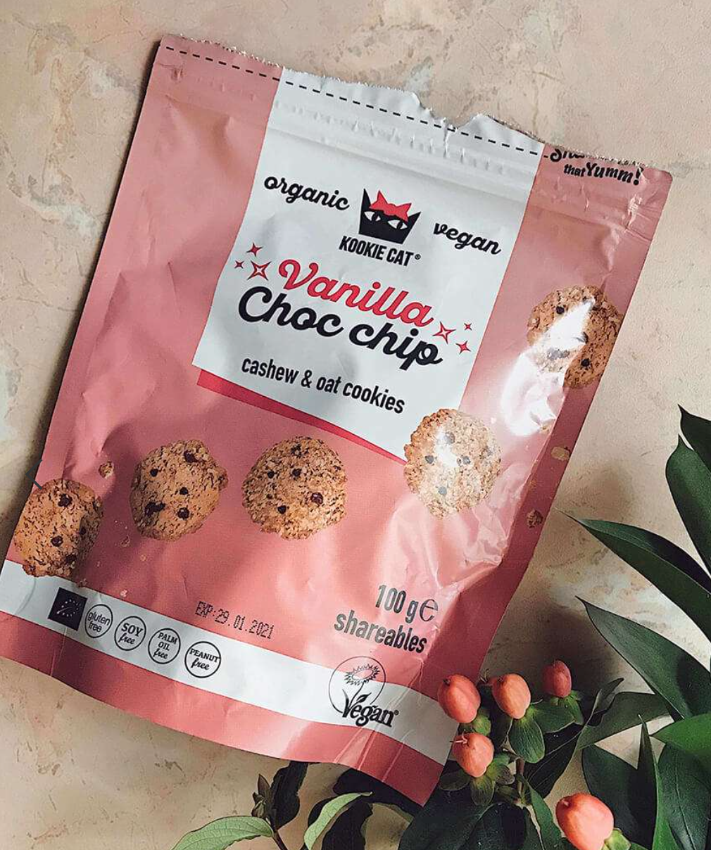 Mini Galletas de Vainilla y Chocolate – Kookie Cat 🍪🍫