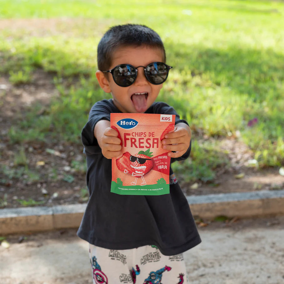Chips de Fresa Hero Kids