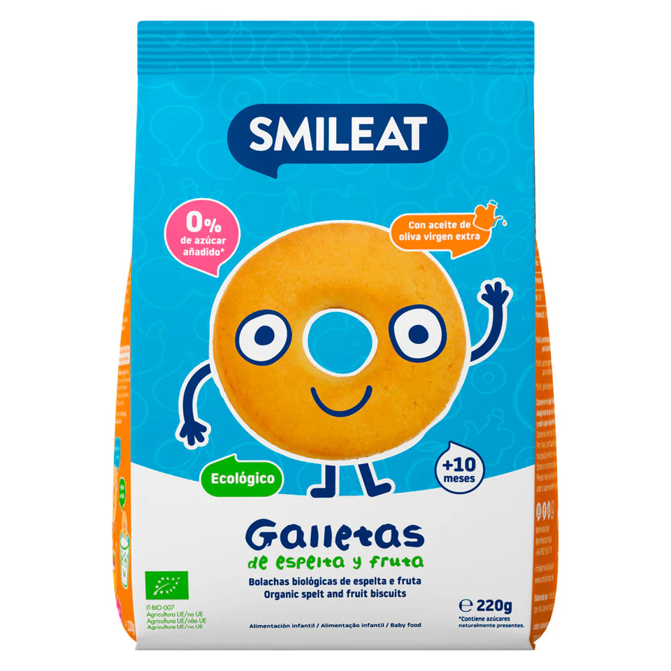 Galletas de Espelta y Fruta SMILEAT